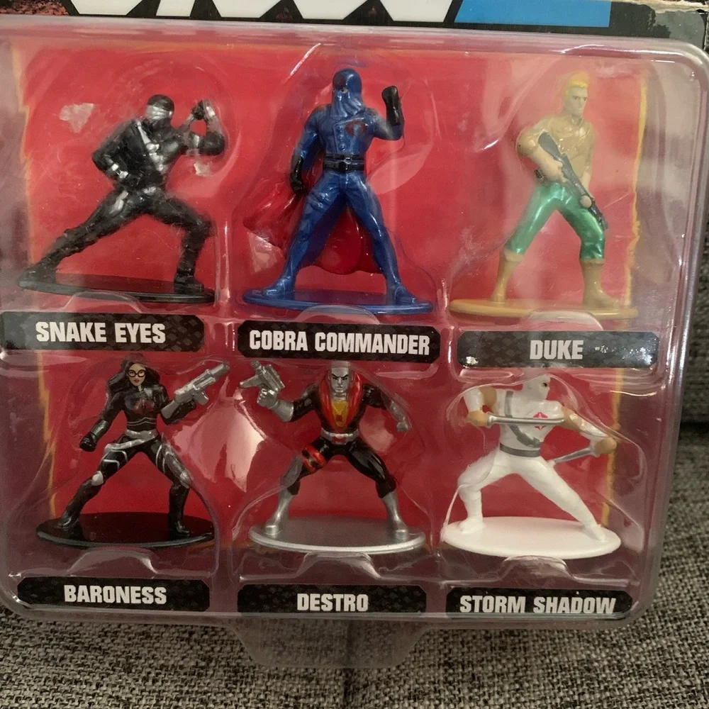 G.I. JOE - Jada Nano Metalfigs Action Figure Set - 6 Characters - New - Picture 2 of 3